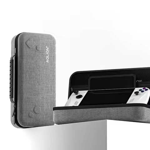 Aolion EVA Hard Carrying Case Bag for Asus ROG Ally Handheld Game Console With Inner Partition Stora