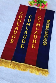 Selempang Wisuda Rumbai Bordir Bahan Bludru