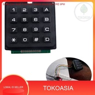 16 Keys Matrix Keypad 4x4 Membrane Keyboard Module Array Switch for Arduino UNO R3