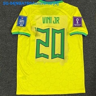☃ NBA75thAnniversary4 2022 world cup Brazil Brazil jersey home No. 10 Neyer short-sleeved football jersey