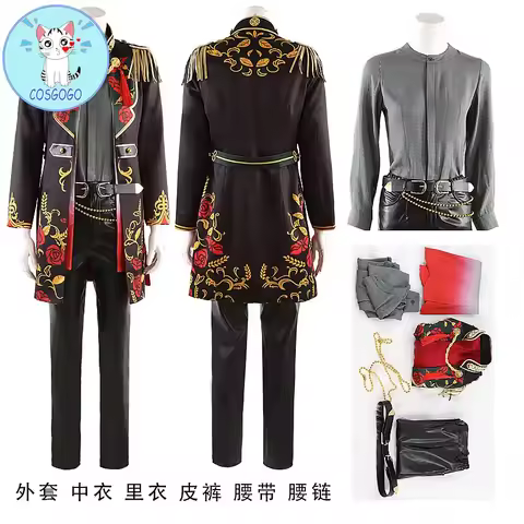 Game Ensemble Stars Souma Kanzaki / Hasumi Keito / Kiryu Kuro / Kagehira Mika / Itsuki Shu Cosplay C