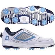 FootJoy Fury Boa Extra Wide Men's Golf Shoes รองเท้ากอล์ฟสำหรับผู้ชายแบรนด์แท้ สีขาว