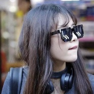 Pixelated Thug Life Sunglasses Deal With It Meme Minecraft Mosaics Glasses MLG Pixel Gamer Shades Un