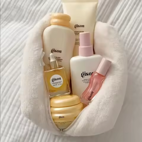 Gisou Lip Oil Hydrating Transparent Lip Gloss Plumping Moisturizing Without Drying Out Exfoliating S