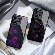 HP (GC 15) Realme C53 C51 Glass Softcase - Kesing Realme C53 C51hp - Realme C53 C51 Beautiful Case -