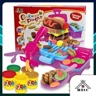 iDECO™ Color Clay Playdoh Toy Plasticine Ice Cream Machine Maker Toys Color Dough BBQ Double Twister Color Play Doh