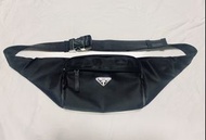 98% new Prada Re-Nylon belt bag 黑色腰包 袋 black