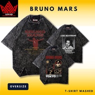 KATUN EXZO T-SHIRT WASH BRUNO MARS OVERSIZE OUTFIT MEN COMBED24S COTTON TSHIRT BRUNO MARS