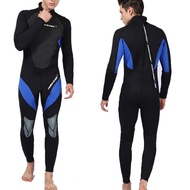 【The-Best】 Premium 3mm Neoprene Wetsuit Men Scuba Diving Wetsuit Full Suit Long Sleeves Wetsuits M-X