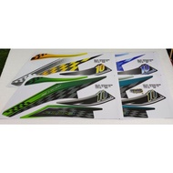 Stripe Sticker Cover Set No. 63 Exciter Ben 10 Edition For LC135 V2