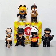 周星馳 懦夫救星 逃學休龍 007 破壞之王 抓鬼大師 星爺 破壞之王 中國蒙面拳法魔鬼 車載擺件，經典回憶