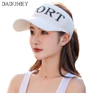 Daduhey baju raya 2024  Korean Fashion Letter Print Sun-Proof Peaked Cap - 5 Colours