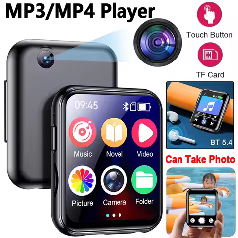 2025 New MP3 Player Bluetooth 5.4 MP4 Player HiFi MP3 Music Player w/Camera Sports Walkman with FM R