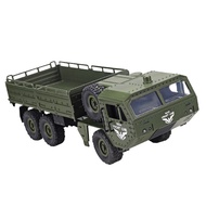 Simulation Military Electric RC Truck Model 1:16 2.4G 6WD 500G Load Driving Remote Control Military 