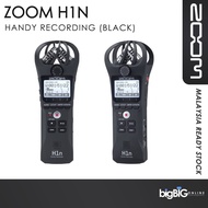 Zoom H1n Digital Handy Recorder (Black) Malaysia Original Stock 2 Year Warranty
