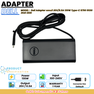 (ประกัน 1 ปี) Dell Adapter ของแท้ 20V/6.5A 130W Type-C 5750 5530 3541 3551 สายชาร์จ เดล อะแดปเตอร์ (