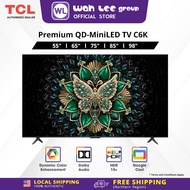 [CLEARANCE SALES] TCL 55" 65" 75" 85" 98" Inch C755 C845 C855 C6K QD Mini LED Google TV with HDR 130
