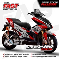 Decal Sticker Variasi Fullbody Aerox 155 VVA Old Ohlins Racing - Dekal Stiker Aerox New Decal Stiker