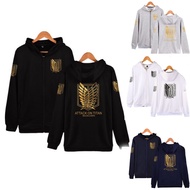 【Available】Attack on Titan Cosplay Hoodie Costume Eren Jaeger Mikasa Ackerman Levi Ackerman Coat Jac