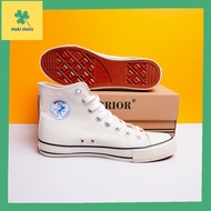 Warrior Sparta High White / Sepatu Kanvas Warrior Sparta Tinggi Putih