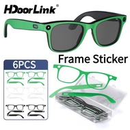 HdoorLink Frame Sticker For Ray-Ban Meta Way-farer RW4006/RW4012 Smart Glasses Frame Temples Protect