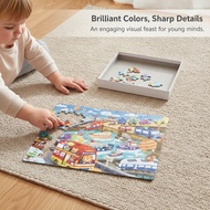 Jigsaw Puzzle for Toddlers 36+ Months, Beginner Puzzle in Gift Box, for boys