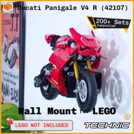 Wall Mount for Lego Technic Ducati Panigale V4 R (42107)