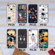 Vivo V7 / V7 Plus / V7+ Case With Beautiful Astronaut Prints, cute And cute Prints