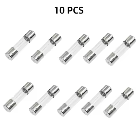 10PCS Fast Blow Glass Tube Fuses 250V 1A 2A 3A 4A 5A 7A 8A 10A Glass Tube Fuse 5x20mm 6x30mm Automot