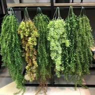 Fake leaf vines, wall leaf bunches, Indian chrysanthemum vines, fern clusters, eucalyptus to decorat