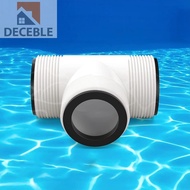 [Deceble.my] Pool Hose T Splitter Pool Pump Hose Tee T-Joint Connector for Intex Coleman Pool