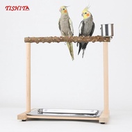 [tishita] Parrot Perch Stand Birds Perch Gym Stand for Budgies Lovebirds Cockatiels