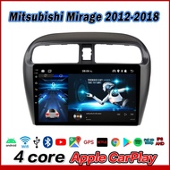 AO สําหรับรถยนต์ จอ Mitsubishi ไทรทัน ปาเจโร มิราจ แอทแทรจ andriod triton pajero mirage attrage xpan