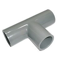 PVC Pipe Tee 3/s 4 Pieces in inch PVC Pipe Connector Fitting T Branch Paralon