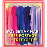 KAFTAN PLAIN Pastel & Candy - COTTON FUJI **Premium Quality ➕ FREE GIFT