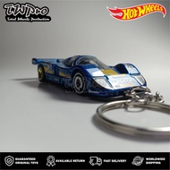 GANTUNGAN HOT WHEELS 2023 MAZDA 787B KEYCHAIN - BLUE - biru - KEYRING - KEYCHAIN - CUSTOM - TOTAL WH