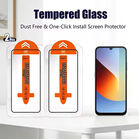 2pcs Screen Protector for Redmi A7 Pro/Turbo 5 Max /Turbo 5/Turbo 4 Pro/Turbo 4/Turbo 3 Tempered Gla