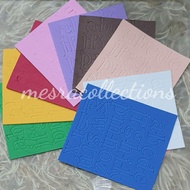 PA05 10 set alphabet foam abjad huruf a~z huruf kecil for art and craft project decoration ideas key