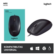 Logitech Mouse M90 USB Optical Wired
