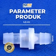 Fishco Aquarium Check Valve One Way Aerator Akuarium