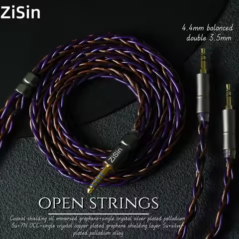 ZiSin-337 High-Resolution Anti-Interference IEM Adapter for Hifiman SUNDARA, Ananda and HE400SE, 4.4