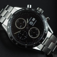 Tag Heuer Carrera Automatic Chronograph Calibre 16 Black Steel 41mm