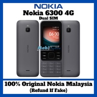 Nokia 6300 4G | 2.4" Display | With GPS | WhatsApp Available | FM Radio | 1,500mAh Removable Battery