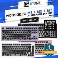 MonsGeek M1 / M2 / M3 DIY Kit Barebone Keyboard (International Version) [Compact/75% Layout/Aluminum