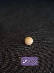 เม็ดงาช้างแท้ นำไปร้อยสร้อย//เม็ดงาช้าง ขนาด 10 mm. ราคาต่อเม็ด สำหรับนำไปร้อยสร้อย