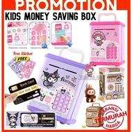 ~Dari KL~Tabung Duit Kanak Kids ATM Cute Toys Kids Money Saving Box Piggy Bank Password kids ATM Mac