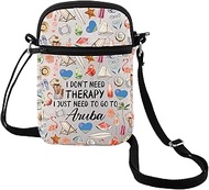 Aruba Crossbody Bag Aruba Lover Gift I Don't Need Therapy I Just Need To Go To Aruba Messenger Bag