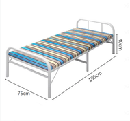 MAI-MOP SHOP เตียง เตียงพับได้ เตียงพับ เตียงเสริม  เตียงนอน เตียงนอนเสริม เตียงเหล็ก   มี2ขนาด 75/100CM