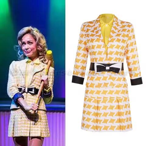 Movie Heathers The Musical Rock Chandle Mcnamara Veronica Duke Cosplay Costume Halloween Party Cospl
