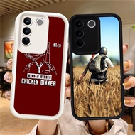 Z-28 PUBG Game White Black Case Casing for VIVO Y81s V29E V29 Y81 Y100 Pro Case